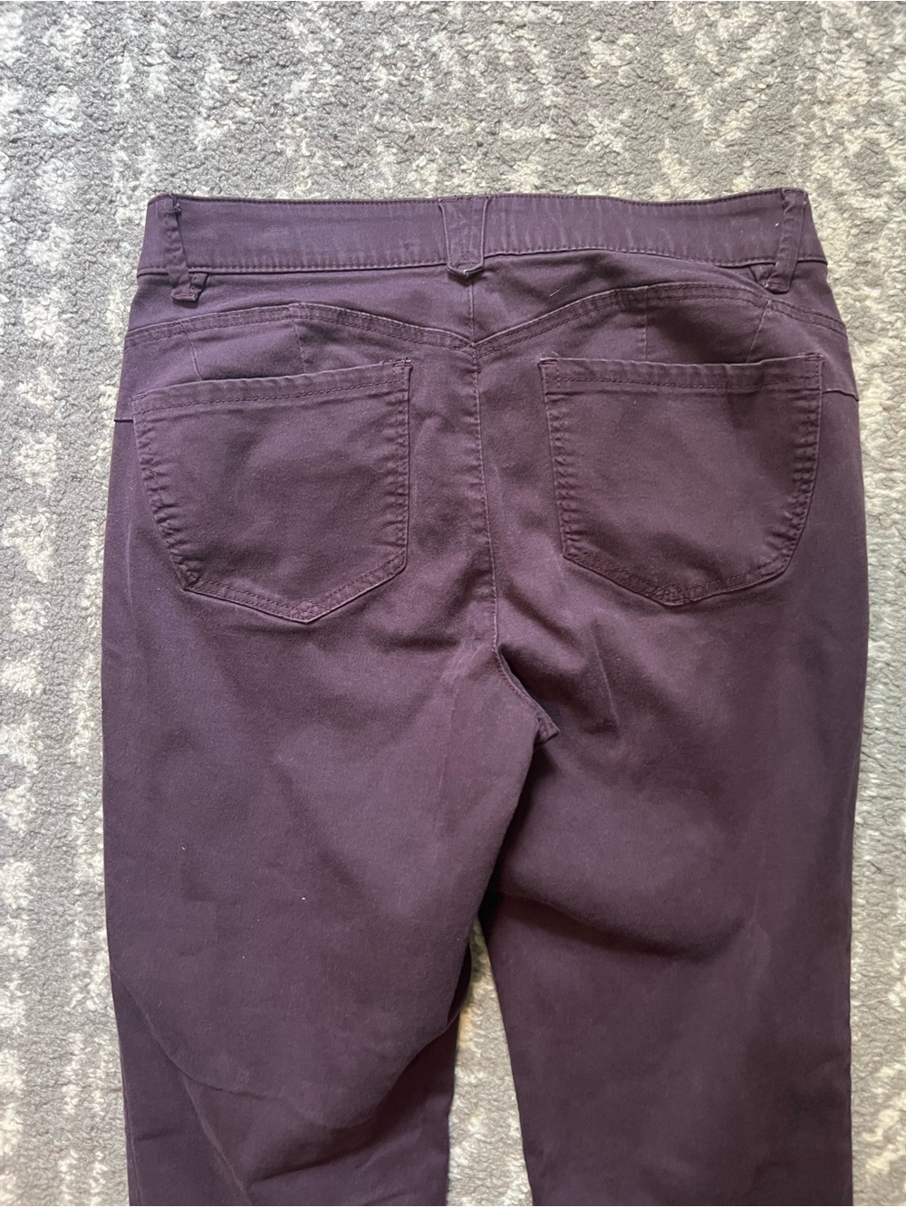 Democracy Straight-Leg Jeans in Deep Plum size 10 (Y100) - Picture 11 of 11